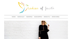 Desktop Screenshot of ladiesoffaith.org